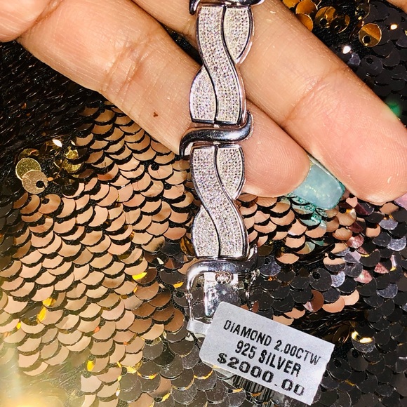 Real diamond men custom designed one of a kind 2 ct genuine diamonds only 1 made - Picture 6 of 9